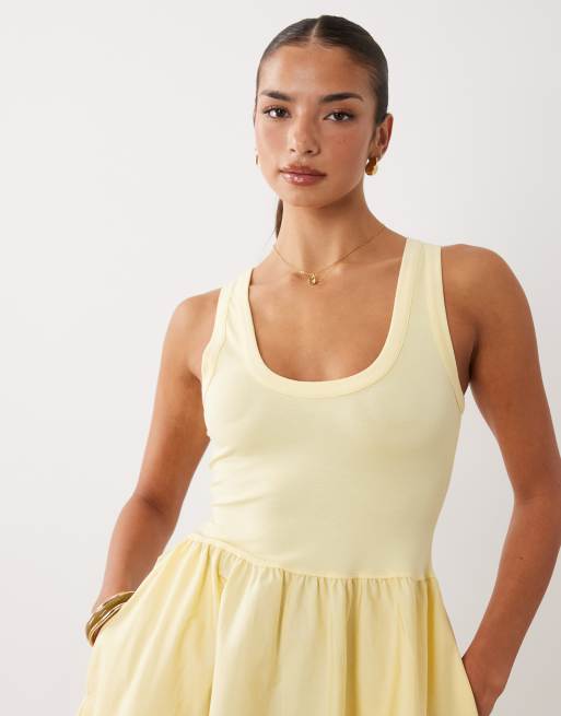 Polo Ralph Lauren maxi dress in yellow , 2 of 4