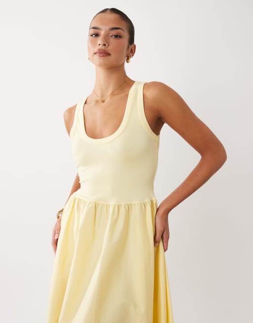 Polo Ralph Lauren - Maxi jurk in geel , 4 van 4