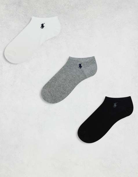Polo Ralph Lauren – Mehrfarbige Socken im 3-Pack - view 1