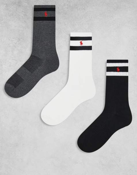 Polo Ralph Lauren – Mehrfarbige Socken im 3-Pack - view 1