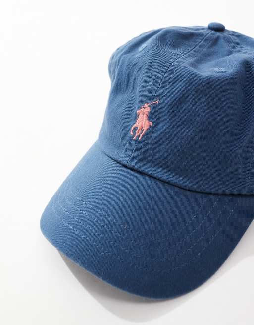 Polo Ralph Lauren - Mellemblå baseballcap med logoikon i twill, 2 af 4