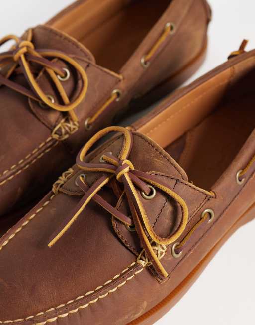 Polo Ralph Lauren Merton bådloafers i brun, 4 af 4