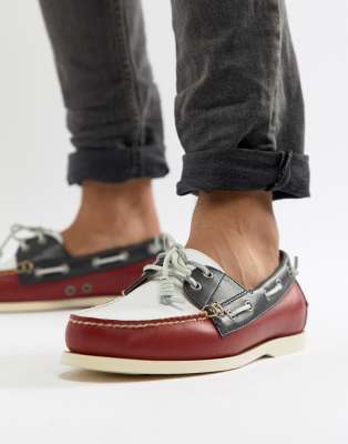 polo ralph lauren merton leather boat shoe