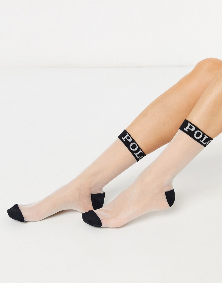 Polo Ralph Lauren - Mesh sokken-Wit