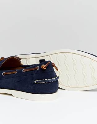 millard suede boat shoe