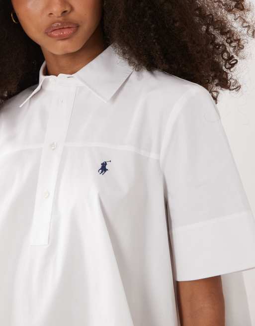 Polo Ralph Lauren mini dress in white , 3 of 4