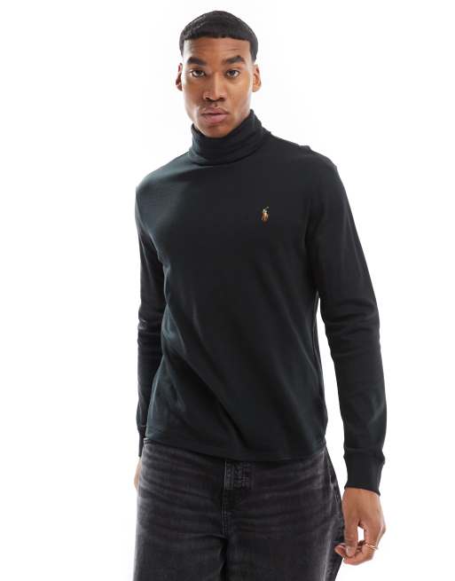 Pull col roulé discount homme ralph lauren