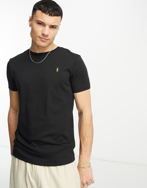 Ralph lauren custom fit crew sale neck t shirt