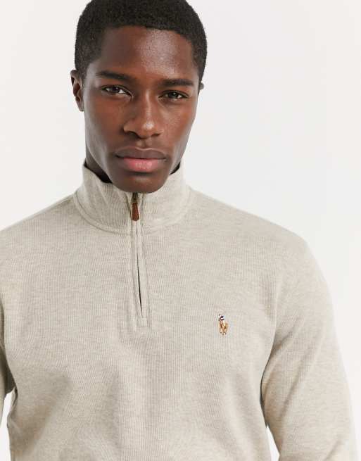 Ralph lauren sale beige half zip