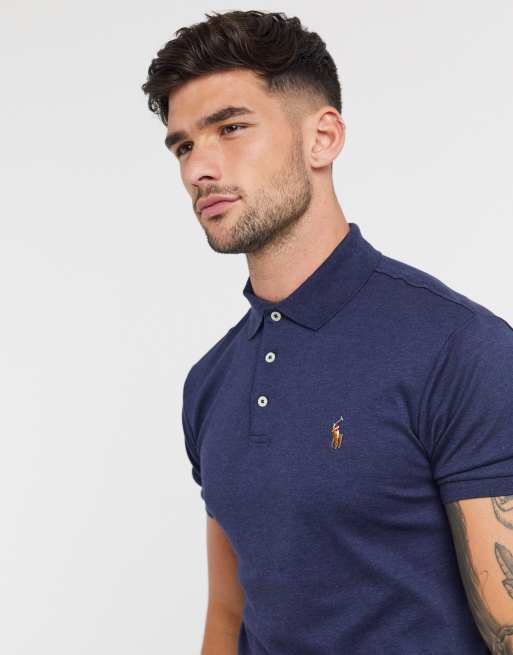 ralph lauren slim fit soft touch polo