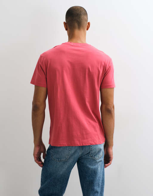 Polo Ralph Lauren NY script print T-shirt i rød, 3 af 5