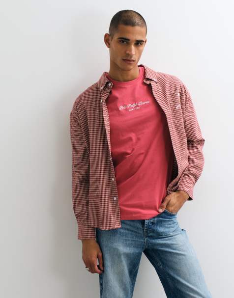 Polo Ralph Lauren NY t-shirt med tryck i rött - view 1