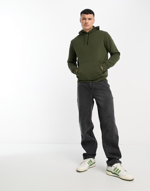 Polo Ralph Lauren - Olivengrøn hættetrøje med centralt ikonlogo, 3 af 4