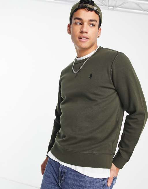 Polo Ralph Lauren - Olivengrøn sweatshirt med ikonlogo, 2 af 4