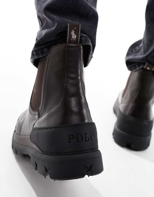 Gray deals polo boots