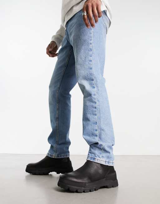 Polo Ralph Lauren – Oslo – Svarta, grova chealseaboots, 4 av 4