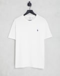 [Polo Ralph Lauren] Polo Ralph Lauren oversized heavyweight t-shirt in white with pony logo S white