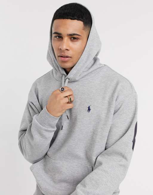 Grey hoodie outlet ralph lauren