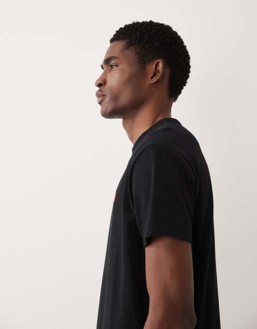 Polo Ralph Lauren - Oversized og kraftig sort T-shirt med ikonlogo, 4 af 5