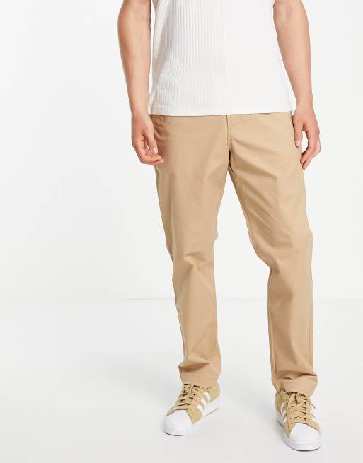 Polo Ralph Lauren oversized prepster chinos classic in khaki beige | ASOS