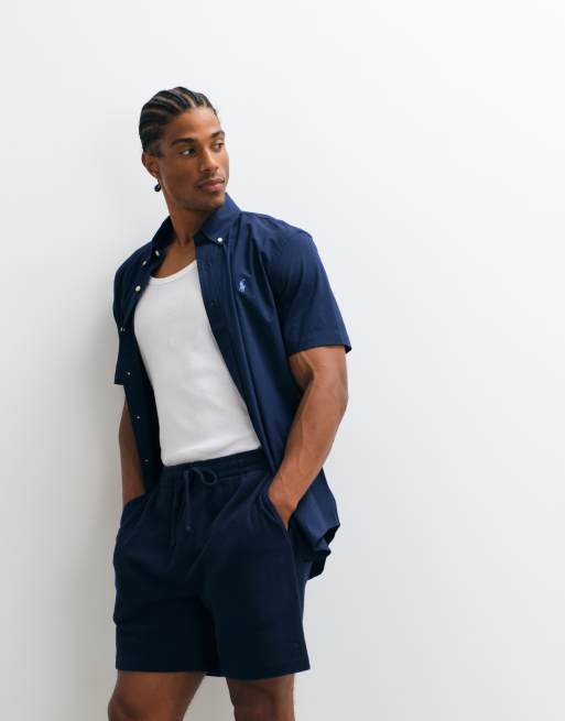 Polo Ralph Lauren oversized shorts i marineblå, 2 af 5