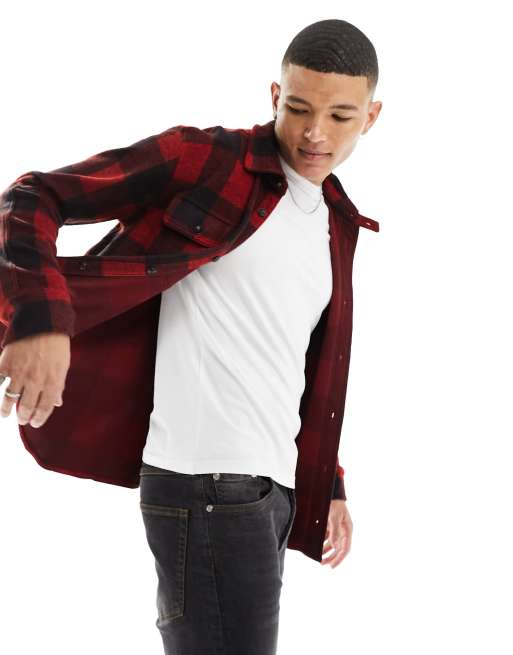 Polo Ralph Lauren - Overskjorte i flannel med tern i rød og sort, 2 af 4