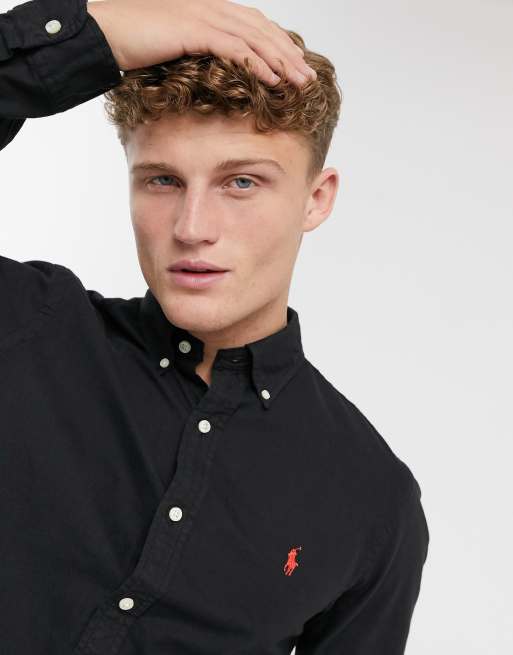 Black ralph discount lauren button up