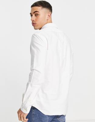 ralph lauren navy oxford shirt
