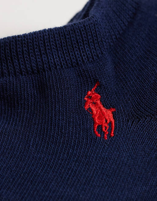 Polo Ralph Lauren - pack de 3 calcetines de deporte azul marino, 3 de 3