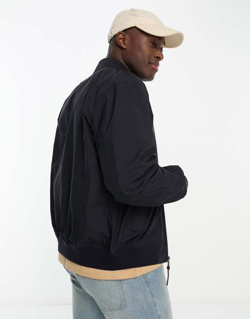 Polo Ralph Lauren packable icon logo harrington bomber jacket in navy | ASOS