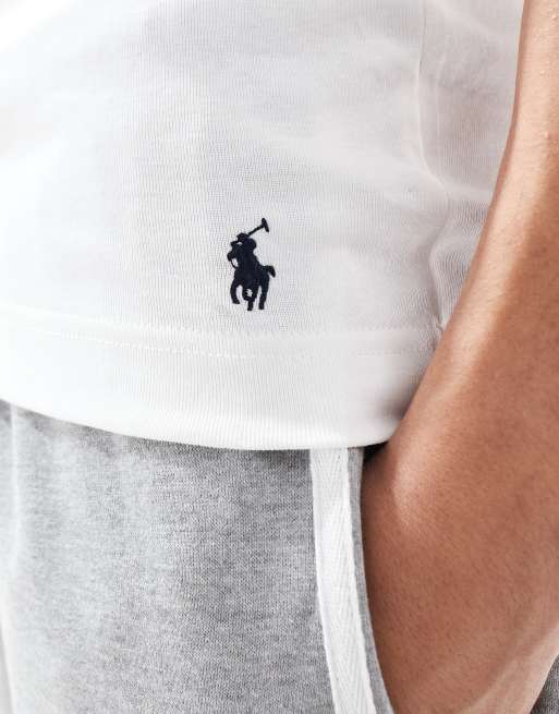 Polo Ralph Lauren - Pakke med 2 hvide lounge-overdele, 3 af 4