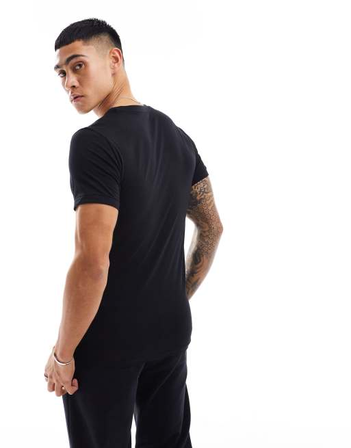 Polo Ralph Lauren - Pakke med 2 sorte lounge-t-shirt, 3 af 4
