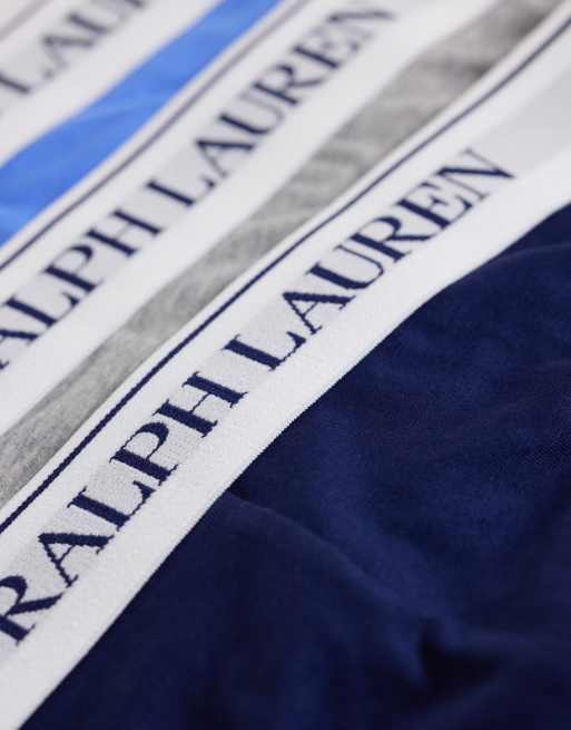 Polo Ralph Lauren - Pakke med 3 par briefs i blå/marineblå/grå, 2 af 3