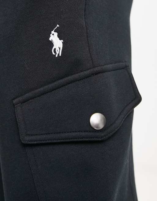 Polo Ralph Lauren - Pantalon de jogging cargo double maille - Noir, 4 de 4