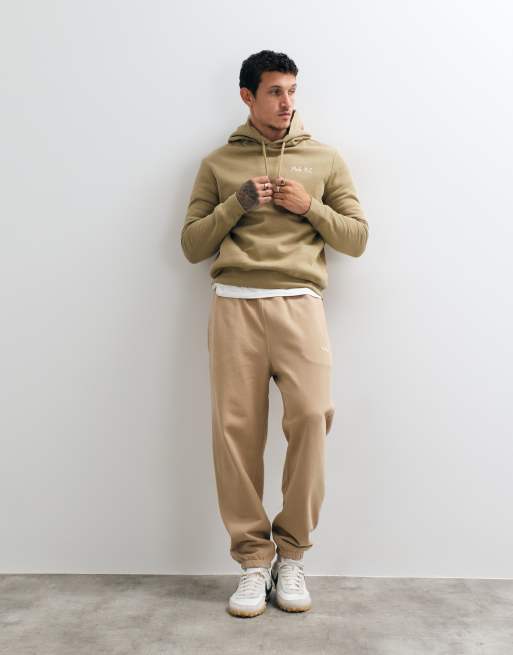 Polo Ralph Lauren pantalon de jogging épais coupe décontractée beige, 3 de 5