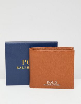 Polo Ralph Lauren pebbled leather 