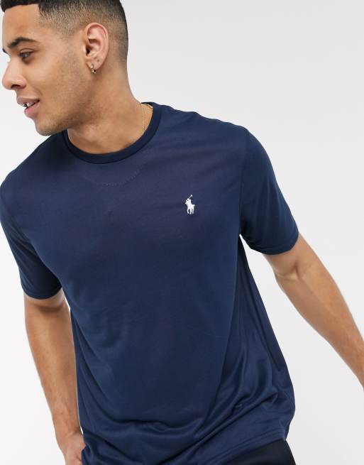 Navy blue ralph lauren polo sale t shirt