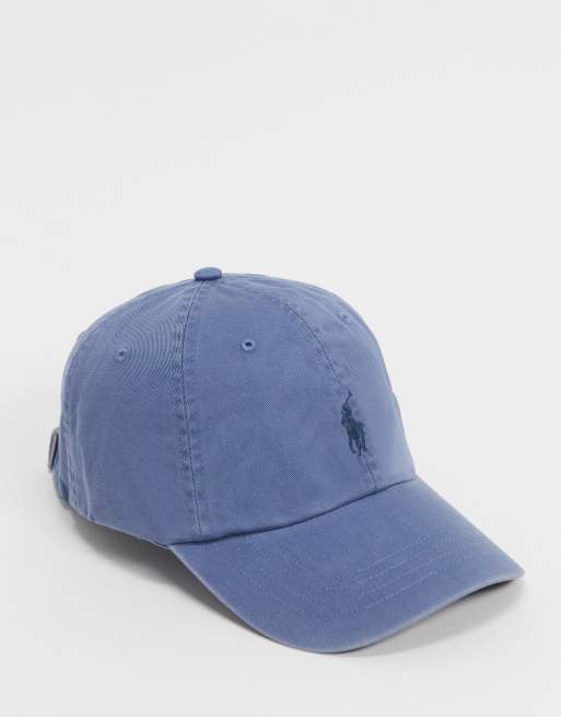 Niet meer geldig fout Uitgaven Polo Ralph Lauren - Pet in blauw met ponylogo | ASOS