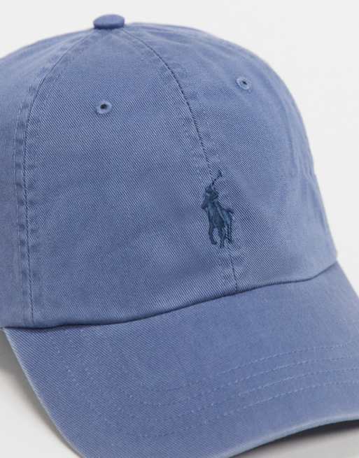 Niet meer geldig fout Uitgaven Polo Ralph Lauren - Pet in blauw met ponylogo | ASOS