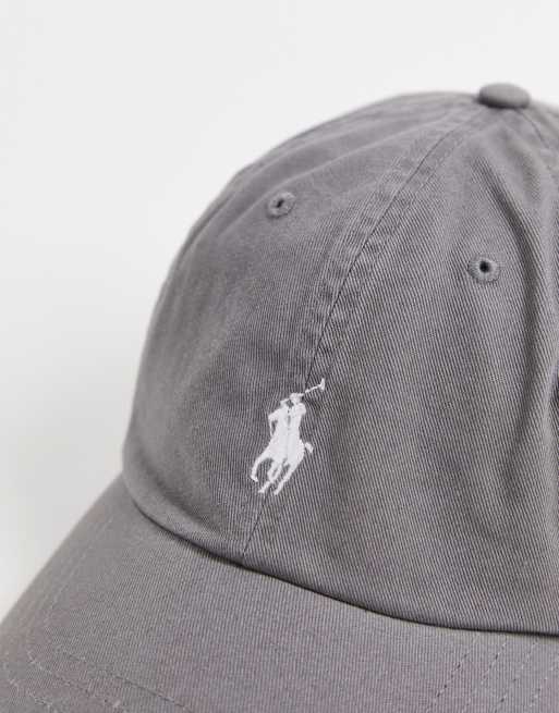 Polo Ralph Lauren Pet in grijs met ponylogo ASOS