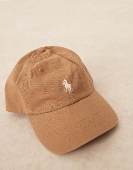 Polo Ralph Lauren - Pet met icoonlogo in bruin, 2 van 3