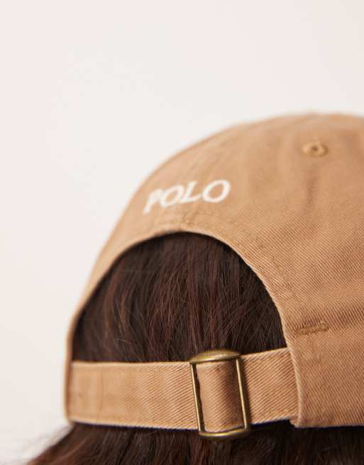 Polo Ralph Lauren - Pet met icoonlogo in bruin, 3 van 3