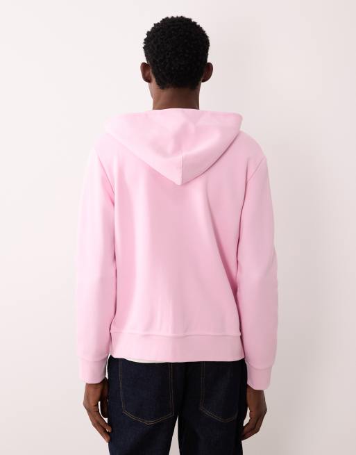 Polo Ralph Lauren - Pink hættetrøje med lynlås og ikonlogo, 5 af 5
