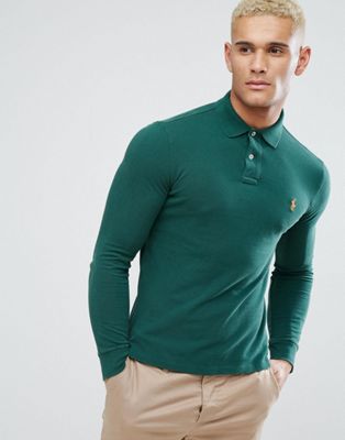 polo long sleeve slim fit