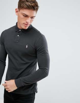 polo long sleeve slim fit