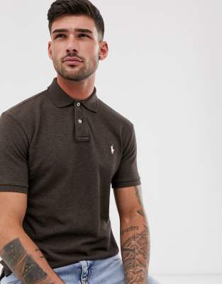 brown polo shirt ralph lauren