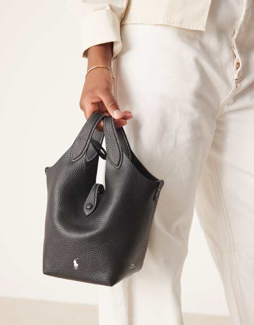 Polo Ralph Lauren - Play - Borsa nera piccola a tracolla 100% pelle, 2 di 4
