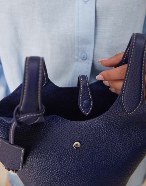 Polo Ralph Lauren Play pebble leather small tote & crossbody