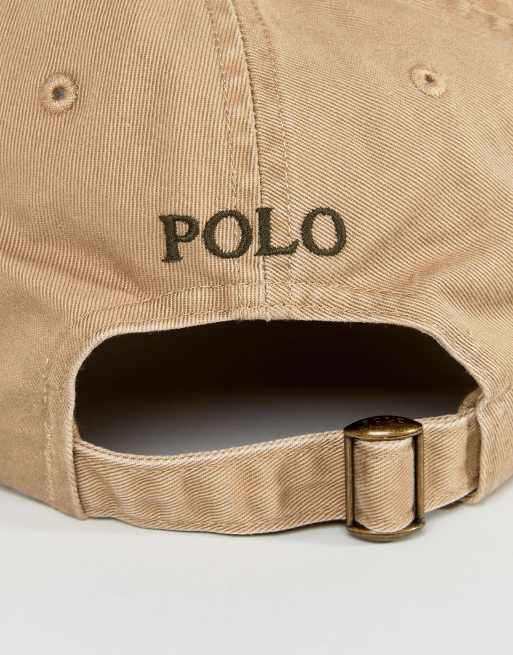 Cappello polo ralph hot sale lauren beige