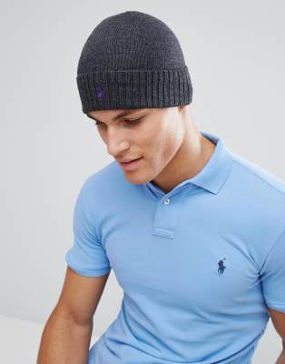 polo merino wool hat